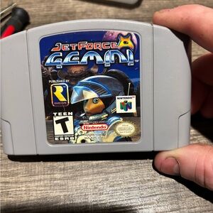 Nintendo Jet Force Gemini N64 Cartridge - Gray Label Art